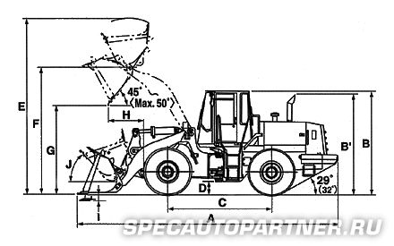 Hitachi LX130-7 погрузчик фронтальный