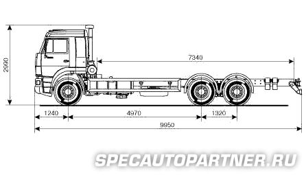 КАМАЗ-65117 Шасси