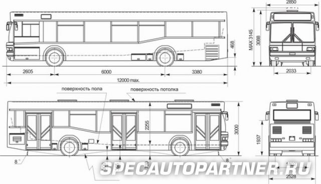 МАЗ-104 автобус городской