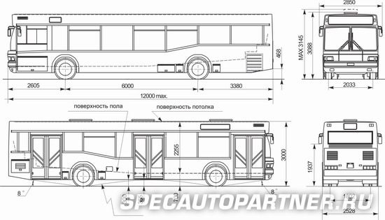 МАЗ-104 автобус городской