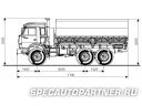 КАМАЗ-43114 бортовой 6x6 Фото № 1