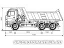 КАМАЗ-6520 самосвал 6x4 Фото № 2