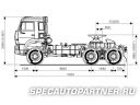 КАМАЗ-65225 седельный тягач 6x4 Фото № 1