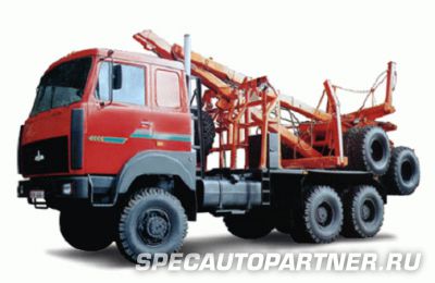 МАЗ-641705-220 лесовоз 6x6