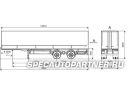 МАЗ-938662-025 полуприцеп бортовой тентованный двухосный Фото № 1