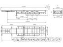 МАЗ-991900-012 полуприцеп-контейнеровоз трехосный Фото № 2