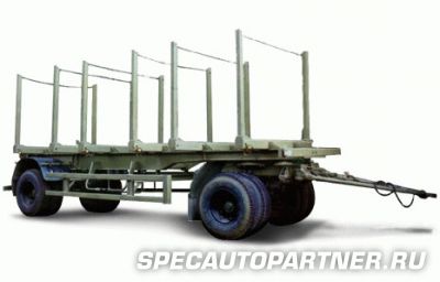 МАЗ-837810-020 прицеп сортиментовоз