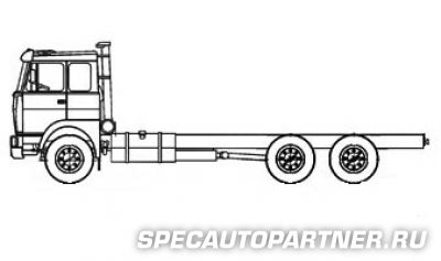 МАЗ-630305-240 Шасси 6x4
