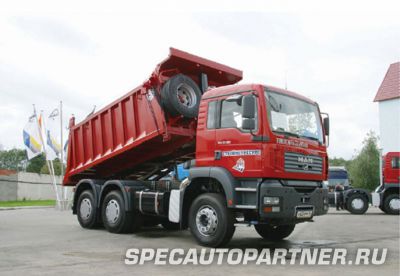 2006 MAN TGA 33.360 BB БЦМ-57 самосвал 6x4