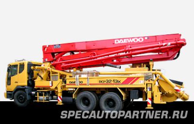 Doosan Daewoo DCP 32.13X автобетононасос на шасси Daewoo