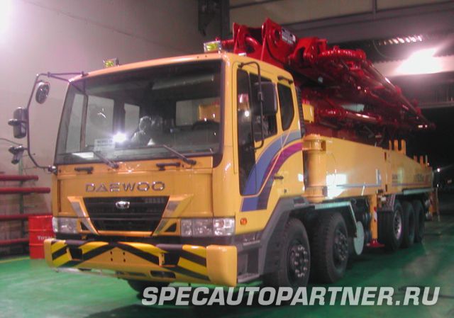 Doosan Daewoo DCP 50X автобетононасос на шасси Daewoo