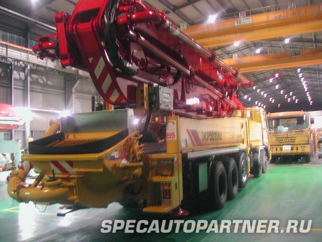Doosan Daewoo DCP 50X автобетононасос на шасси Daewoo