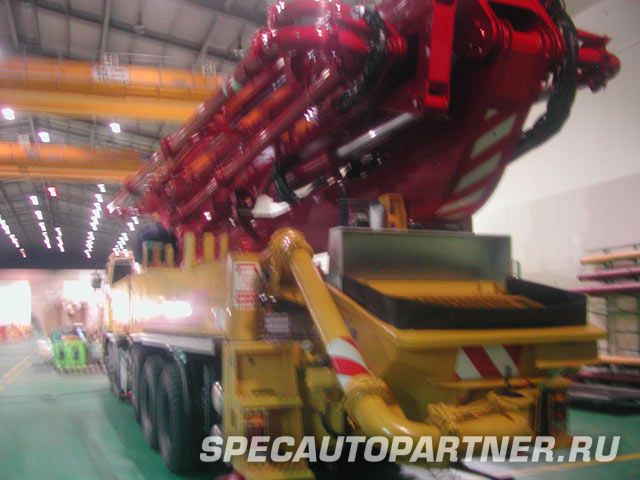 Doosan Daewoo DCP 50X автобетононасос на шасси Daewoo