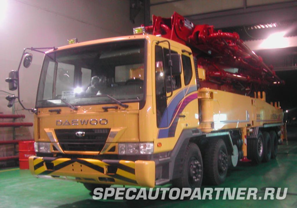 Doosan Daewoo DCP 50X автобетононасос на шасси Daewoo