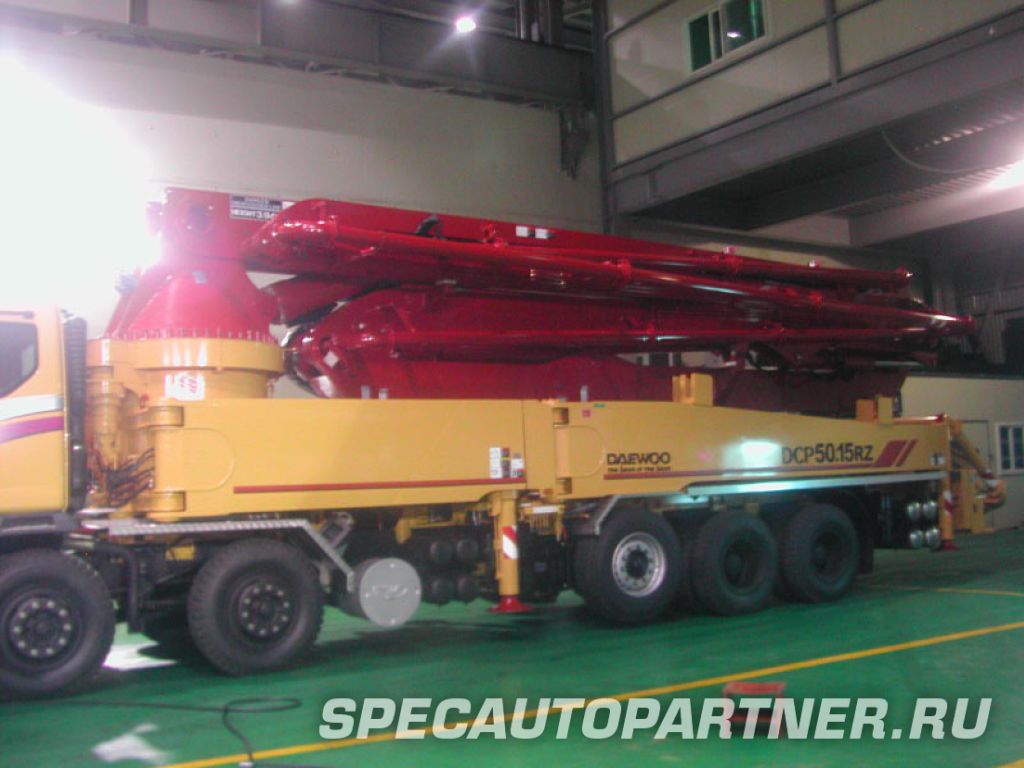 Doosan Daewoo DCP 50X автобетононасос на шасси Daewoo
