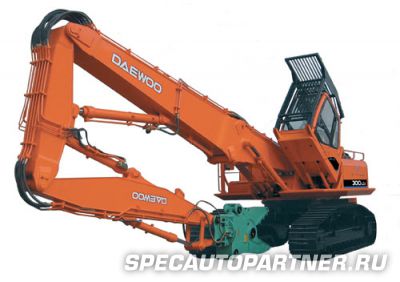 Doosan Daewoo Solar 300 LCV Demolition разрушающая машина (стрела 18 м)