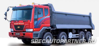 Doosan Daewoo N7DVF самосвал 8x4