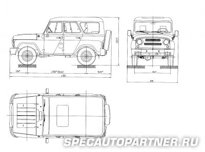 UAZ Hunter 315195 (УАЗ Охотник) внедорожник