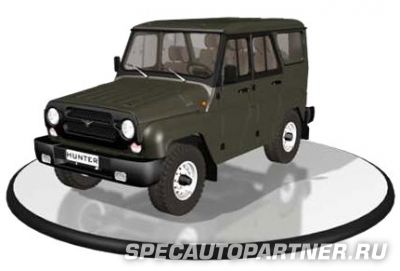 UAZ Hunter 315195 (УАЗ Охотник) внедорожник