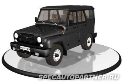 UAZ Hunter 315195 (УАЗ Охотник) внедорожник