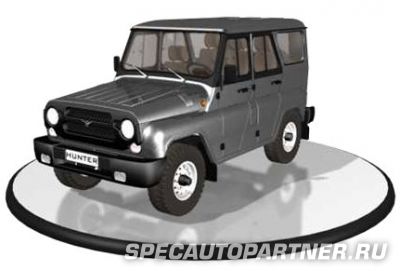 UAZ Hunter 315195 (УАЗ Охотник) внедорожник