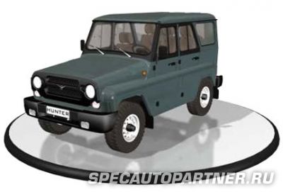 UAZ Hunter 315195 (УАЗ Охотник) внедорожник