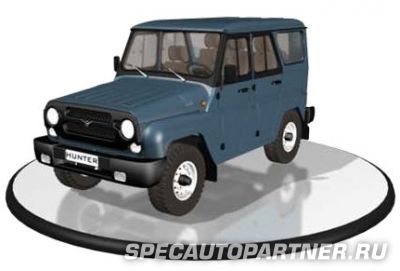 UAZ Hunter 315195 (УАЗ Охотник) внедорожник