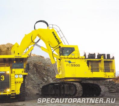 Komatsu PC5500-6 экскаватор гусеничный с обратной лопатой