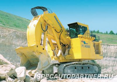 Komatsu PC4000-6 экскаватор гусеничный с обратной лопатой