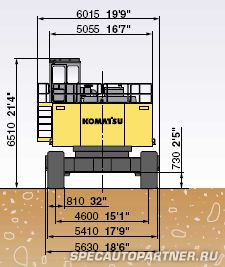 Komatsu PC1800-6 экскаватор гусеничный с обратной лопатой