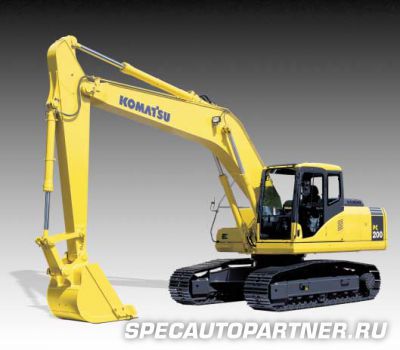 Komatsu PC200-7 экскаватор гусеничный