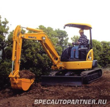 Komatsu PC35MRX мини-экскаватор гусеничный