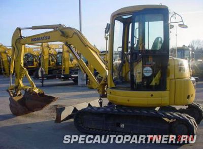 Komatsu PC45MRX-1 мини-экскаватор гусеничный