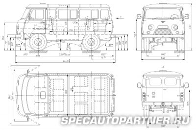 УАЗ-2206 микроавтобус 4х4