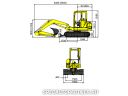 Komatsu PC45R-8 мини-экскаватор гусеничный Фото № 2