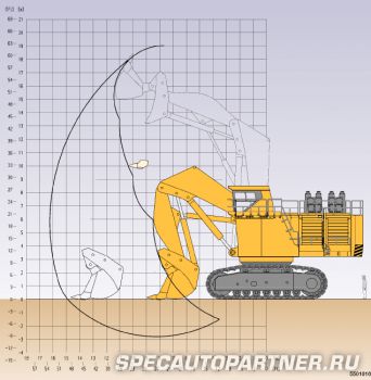 Komatsu PC5500-6 экскаватор гусеничный с прямой лопатой