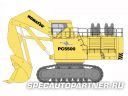 Komatsu PC5500-6 экскаватор гусеничный с прямой лопатой Фото № 4