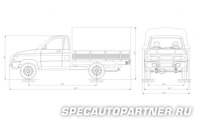 УАЗ-2360 бортовой 4x4 на базе UAZ Simbir