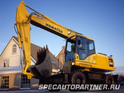 Komatsu PW220-7K экскаватор колесный