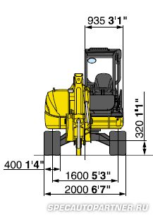 Komatsu PC58UU-3 мини-экскаватор гусеничный