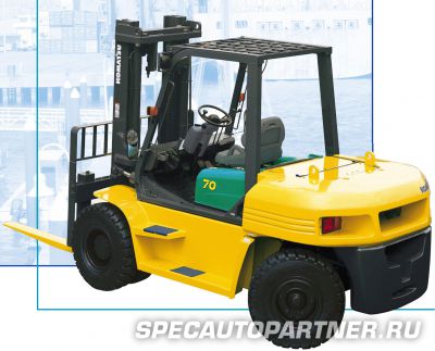 Komatsu DX20 FD80-7 погрузчик вилочный