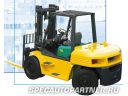 Komatsu DX20 FD80-7 погрузчик вилочный