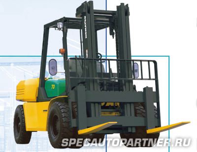 Komatsu DX20 FG70-7 погрузчик вилочный