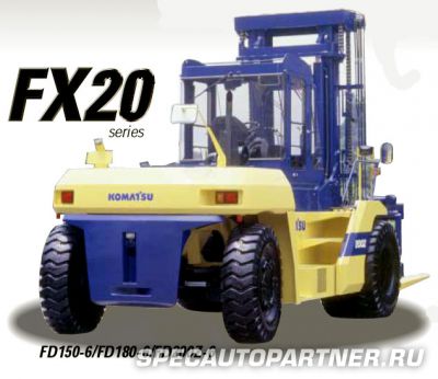 Komatsu FX20 FD150-6 погрузчик вилочный