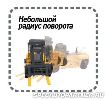 Komatsu FX20 FD150-6 погрузчик вилочный