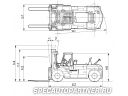 Komatsu FX20 FD180-6 погрузчик вилочный Фото № 28