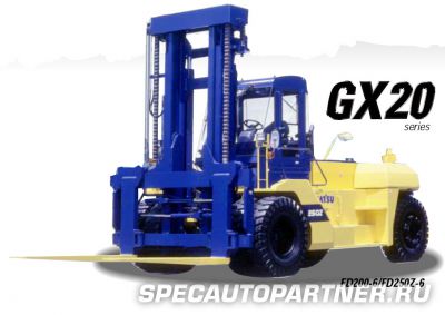 Komatsu GX20 FD250Z-6 погрузчик вилочный