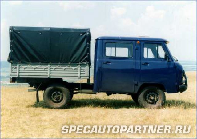УАЗ-39094 бортовой 4х4 с двухрядной кабиной
