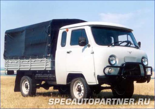 УАЗ-39095 бортовой 4х4 с увеличенной кабиной