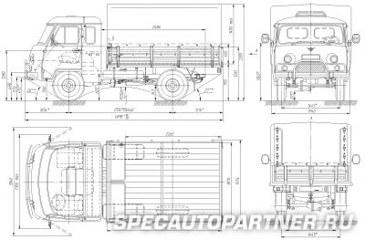 УАЗ-39095 бортовой 4х4 с увеличенной кабиной